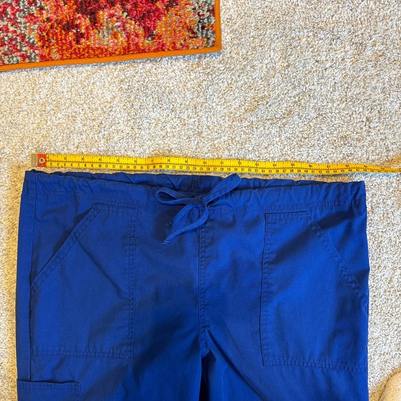 Scrubstar Electric Blue Drawstring Scrub Bottoms Size Small Pre-owned - Picture 6 of 10